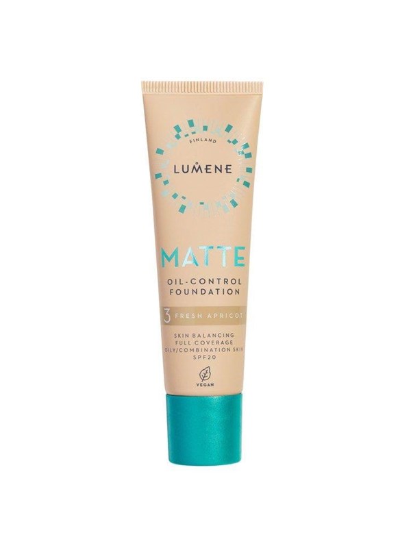 Lumene Cosmetics Oil-Control Matte Foundation 3 fresh apricot 30 ML