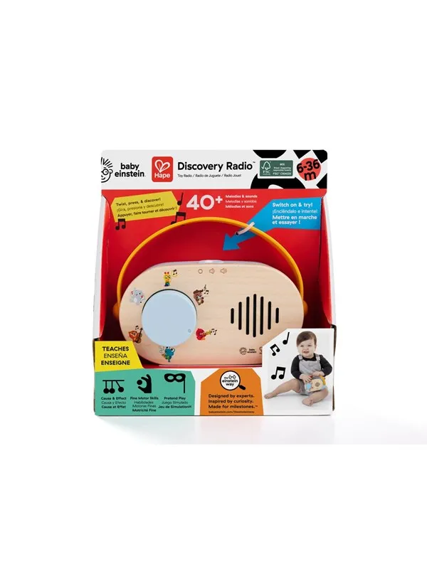 Hape Baby Einstein Lek-og-lær Radio