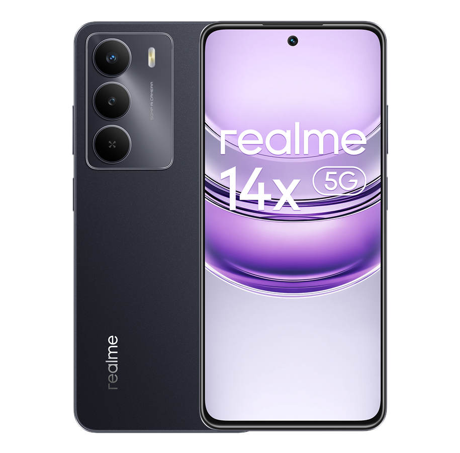 realme 14X 5G 128GB/6GB - Carbon Black