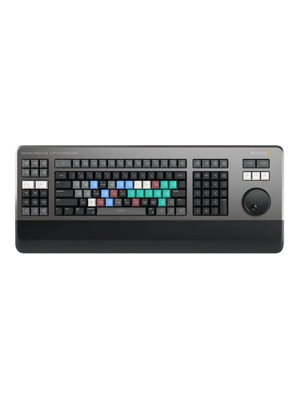 Blackmagic DaVinci Resolve Editor Keyboard - Tastatur - Svart