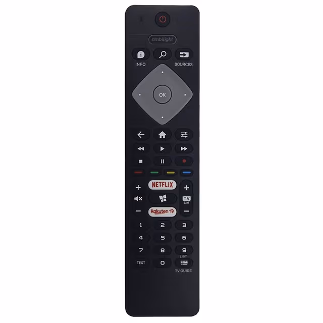 BRC0884402/01 TV - fjernkontroll Erstatning for Philips TV