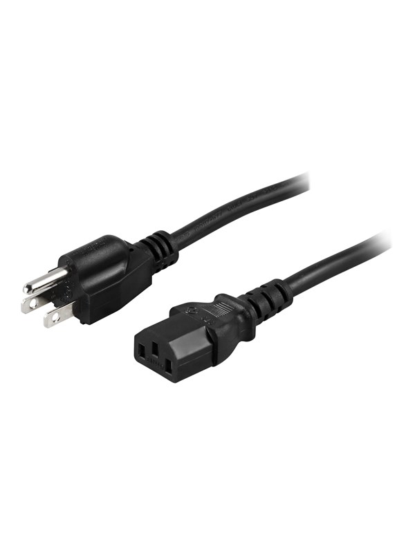 Deltaco DEL-109US - power cable - NEMA 5-15 to power IEC 60320 C13 - 2 m