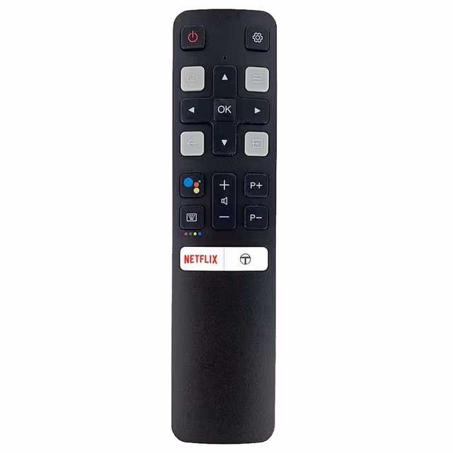 Stemmefunksjon TV - fjernkontroll Erstatning for RC802V TCL TV FUR6