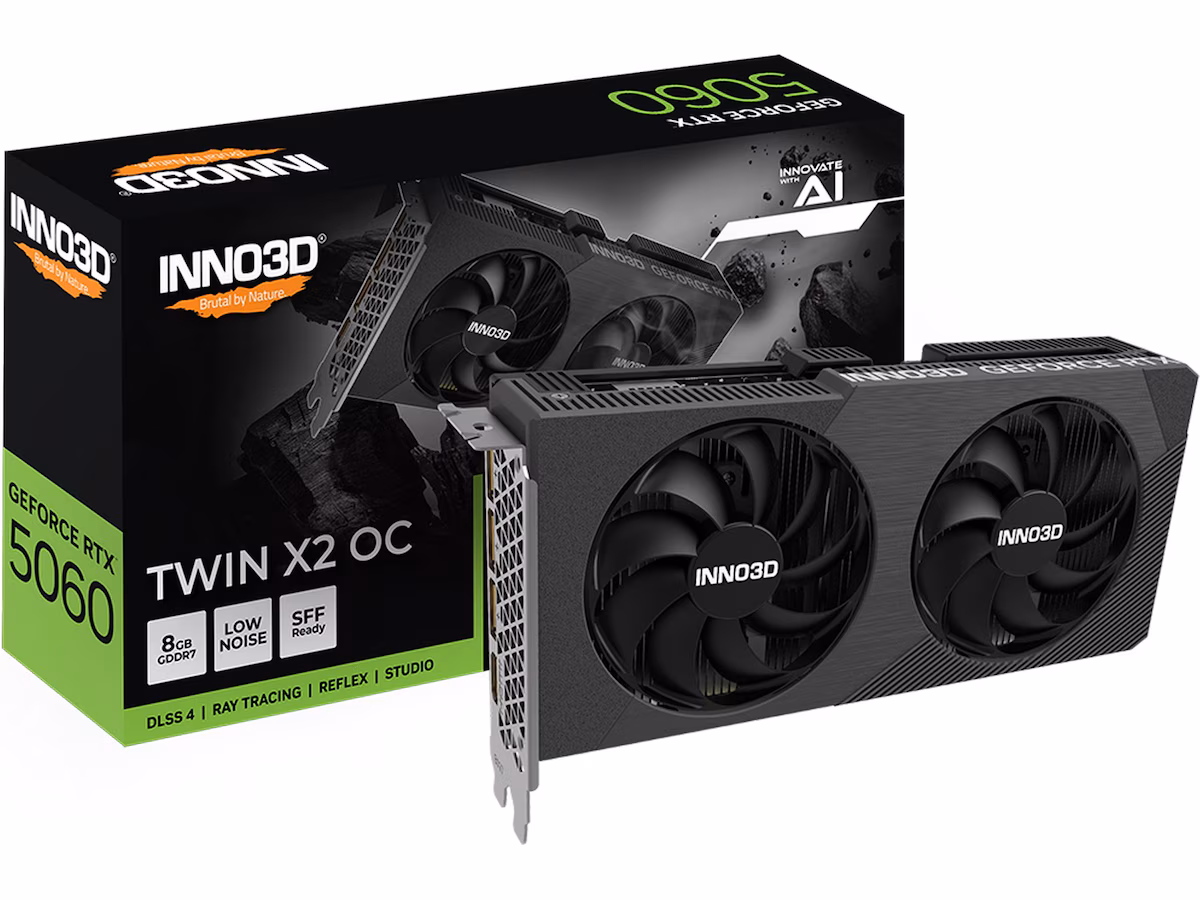 INNO3D GeForce RTX 5060 Twin X2 OC V2