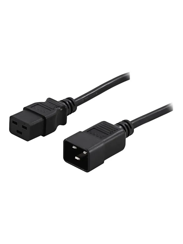 Deltaco DEL-112NA - power extension cable - IEC 60320 C19 to IEC 60320 C20 - 2 m