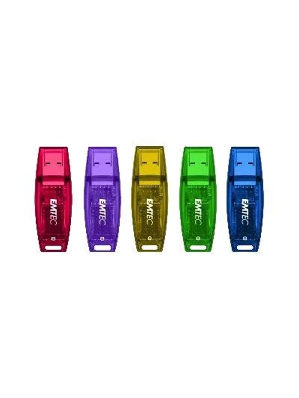 Emtec C410 Color Mix Candy jar - 8GB - Minnepenn