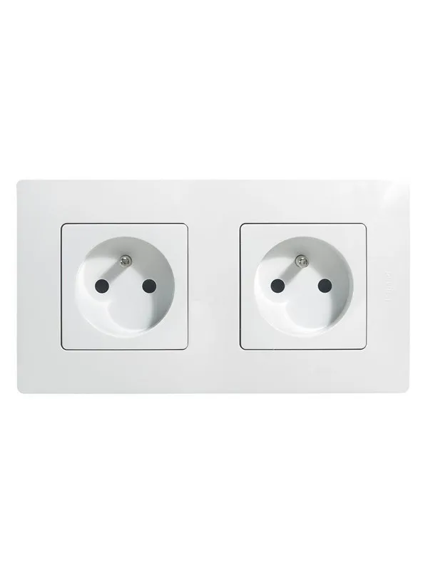 Legrand Niloe frame 2 gangwhite