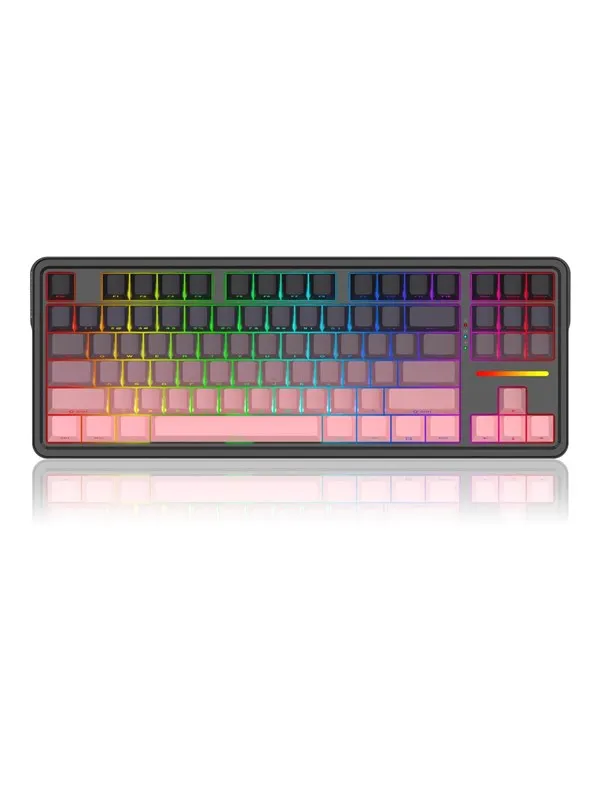 REDRAGON K728SP-RGB-PRO Antonium Pro keyboard - Gamingtastatur - Engelsk (USA) - Svart