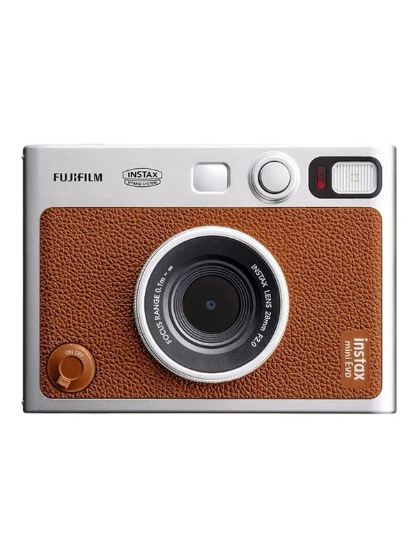Fujifilm Instax Mini Evo Camera - Brown