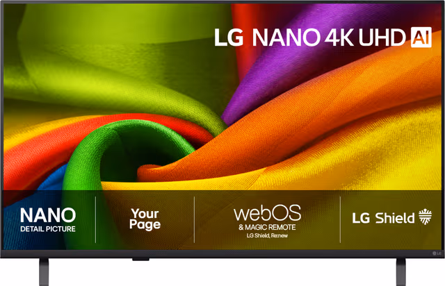 LG 43" NU850 4K NanoUHD TV (2026)
