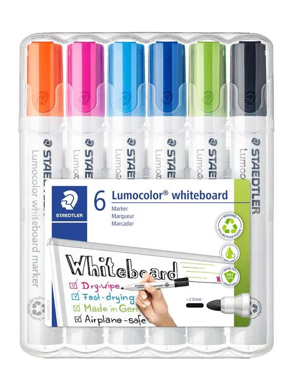 Staedtler Whiteboard marker Lumo. 6pcs.box
