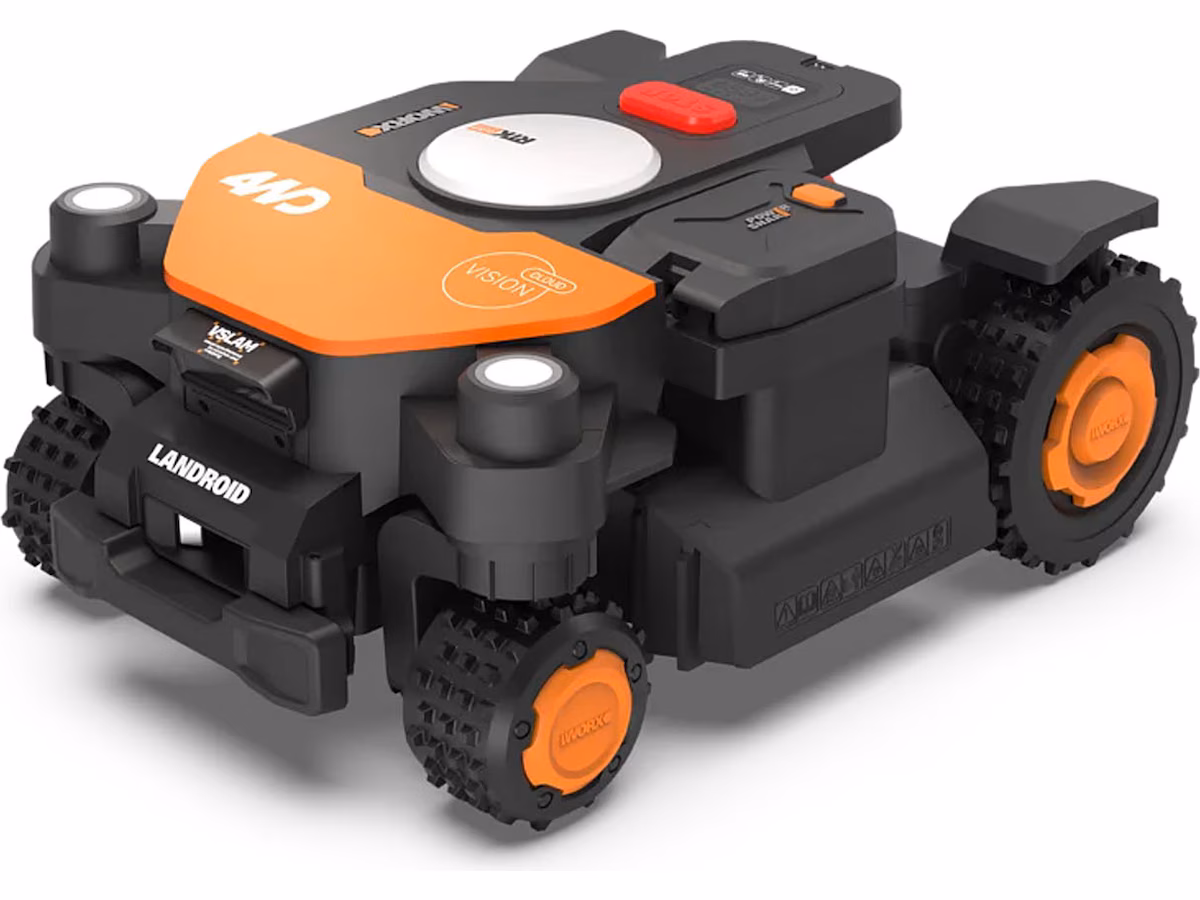 Kraftig 4WD klipper med AI-kamera for automatisk kartlegging