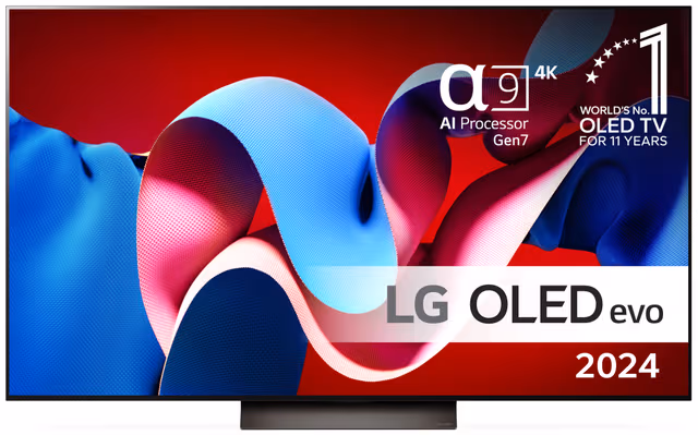 LG 65" C4 4K OLED evo TV (2024)