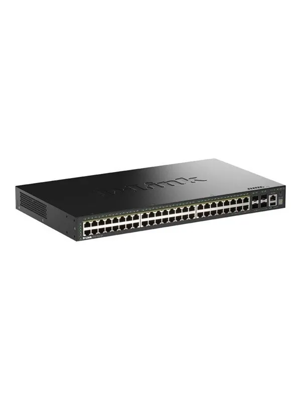 D-Link SmartPro DGS-1530-52P - switch - 52 ports - smart - rack-mountable