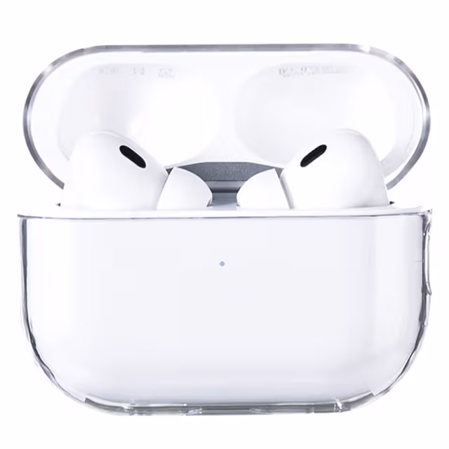 For AirPods 3 - etui Støvtett krystallklart hardt hodetelefonveske