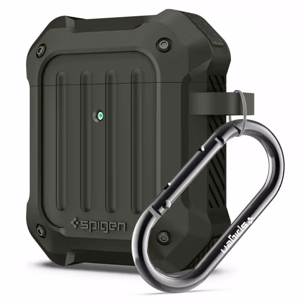 Spigen AirPods (1/2) Deksel Tough Armor Military Green