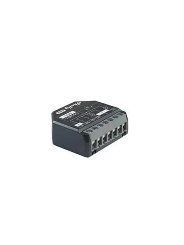 Shelly 2PM Gen4 - WiFi & Zigbee relé/persienne, 2 kanaler med effektmåling (24VDC/230VAC)
