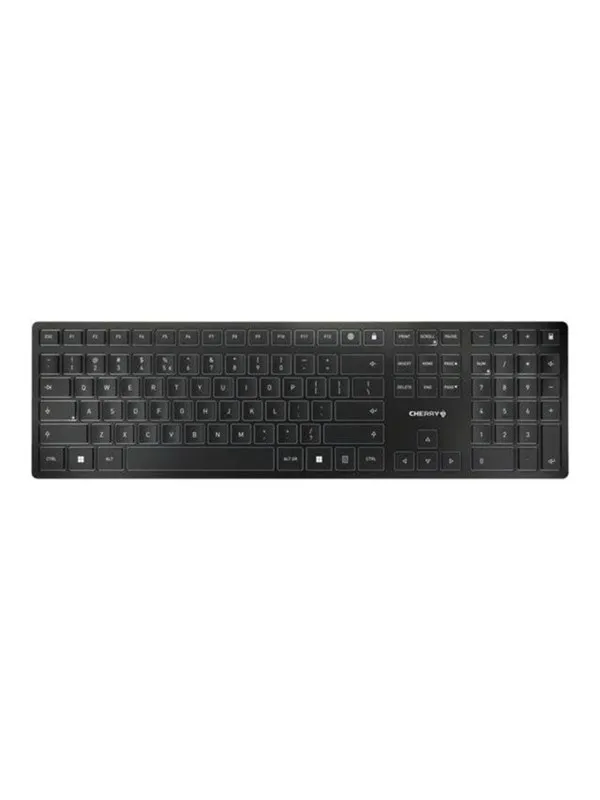 Cherry KW 9100 SLIM - Tastatur - Engelsk - Sølv