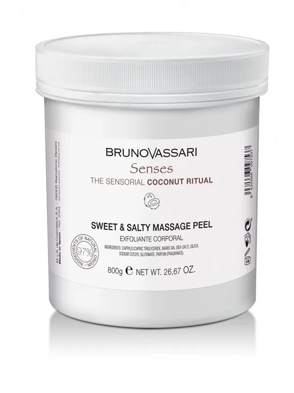 Bruno Vassari Senses Coconut Oil Exfoliating Gel, 650 ml