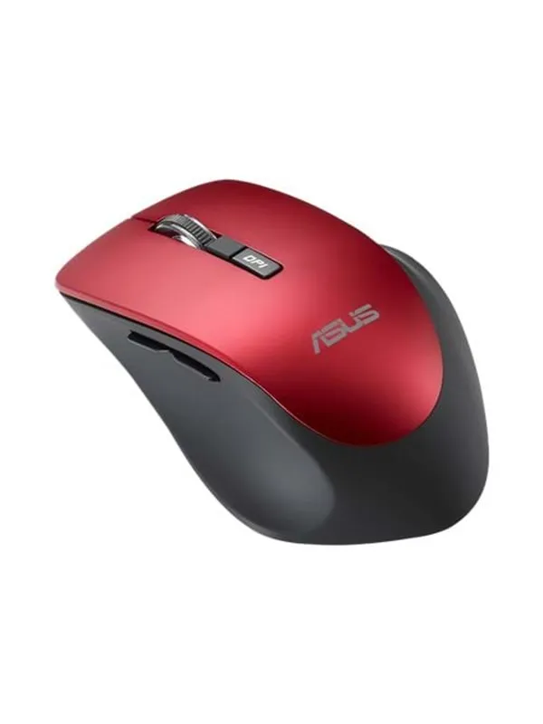 ASUS WT425 - Wireless Mouse - Red - Mus - Optisk - 6 - Rød