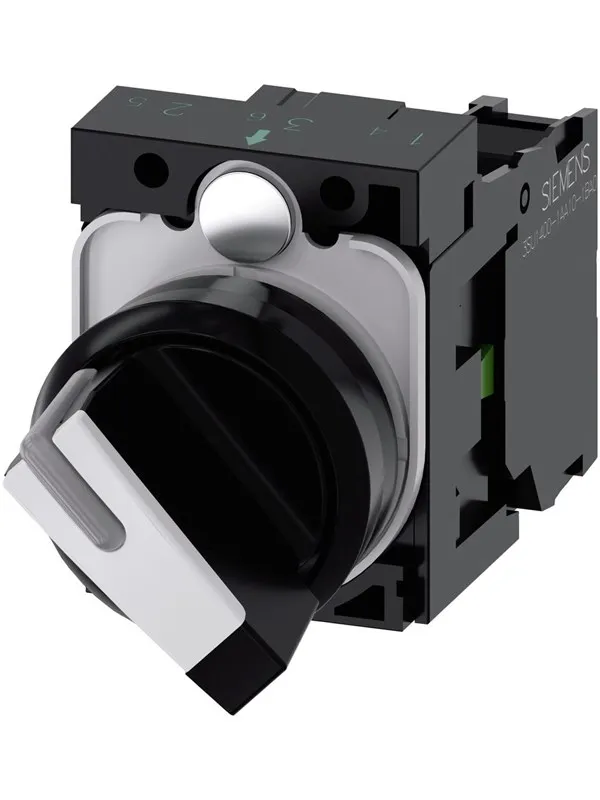 Siemens Selector switch o-i black white