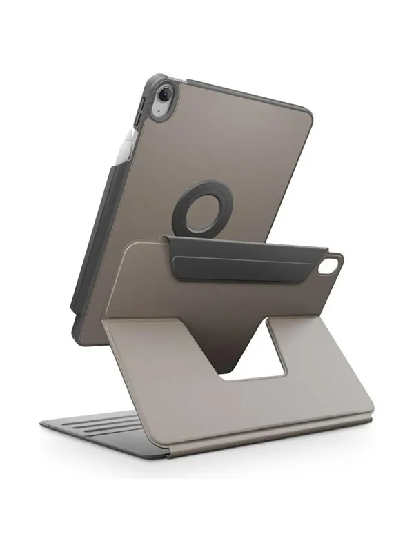 UNIQ Rovus Snapmount Magnetic 360 Rotating Detachable Case for iPad 11" 2025 / iPad 10.9" 2022 (10th Gen.) - Grey