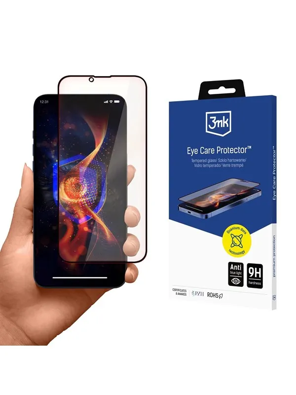 3mk Tempered Glass  Eye Care Protector for Apple iPhone 16 Pro