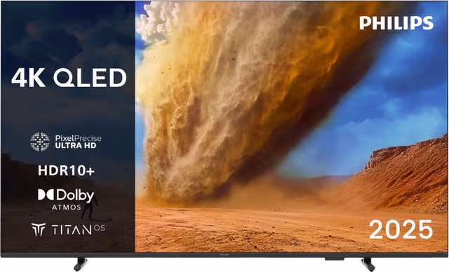 Philips 50” PUS7800 4K QLED Smart TV (2025)