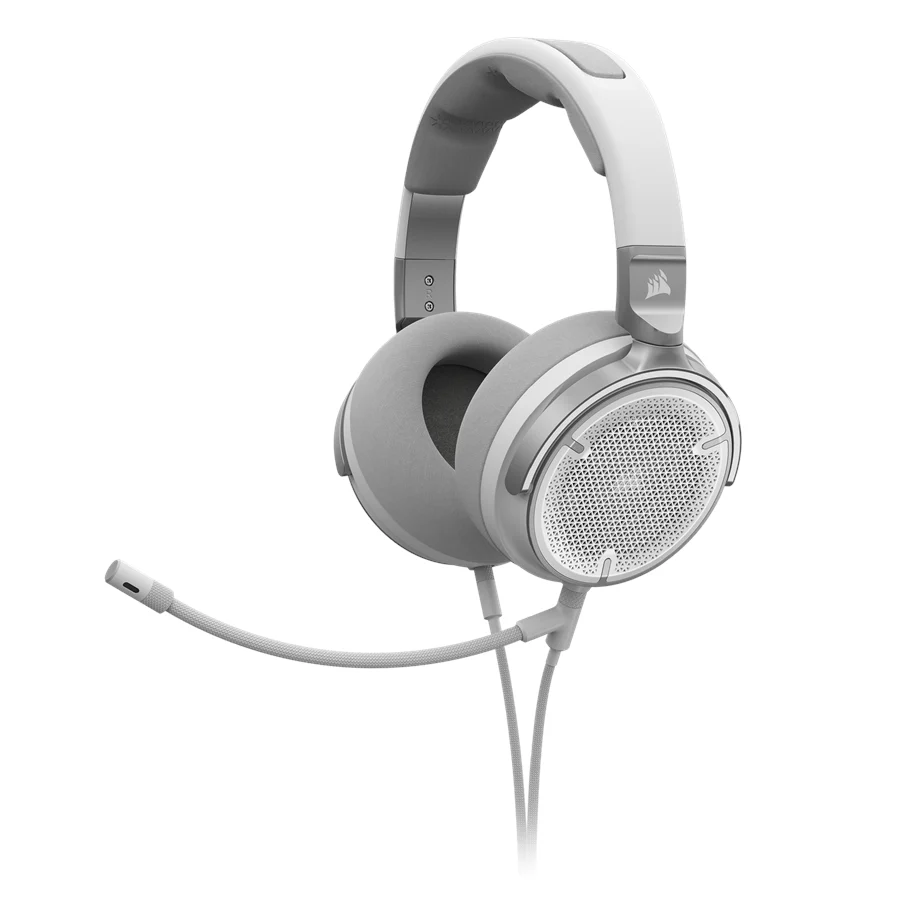 Corsair Virtuoso Pro - Wired Open Back Streaming/Gaming Headset - White