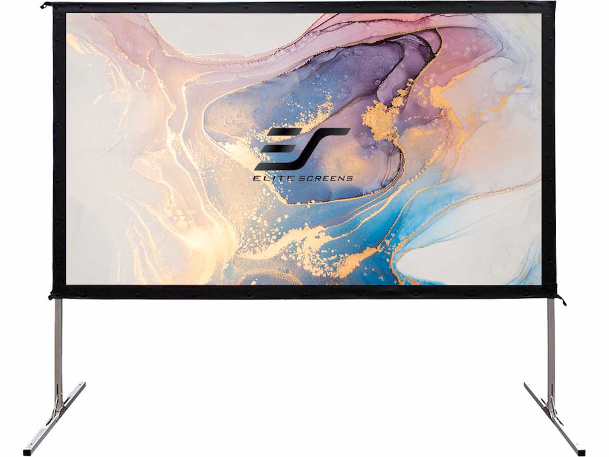 Elite Screens 120" portabelt utendørs lerret