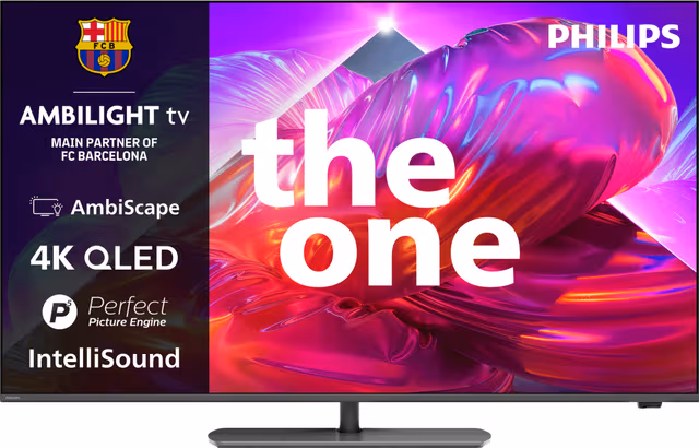 Philips 55" PQS9081 4K QLED Ambilight Smart TV (2026)