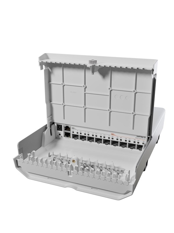 MikroTik netFiber 9 - switch - 9 ports - Managed