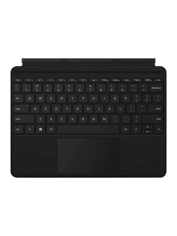 Microsoft Surface Go Type Cover - keyboard - with trackpad accelerometer - French - black - Tastatur - Fransk - Svart