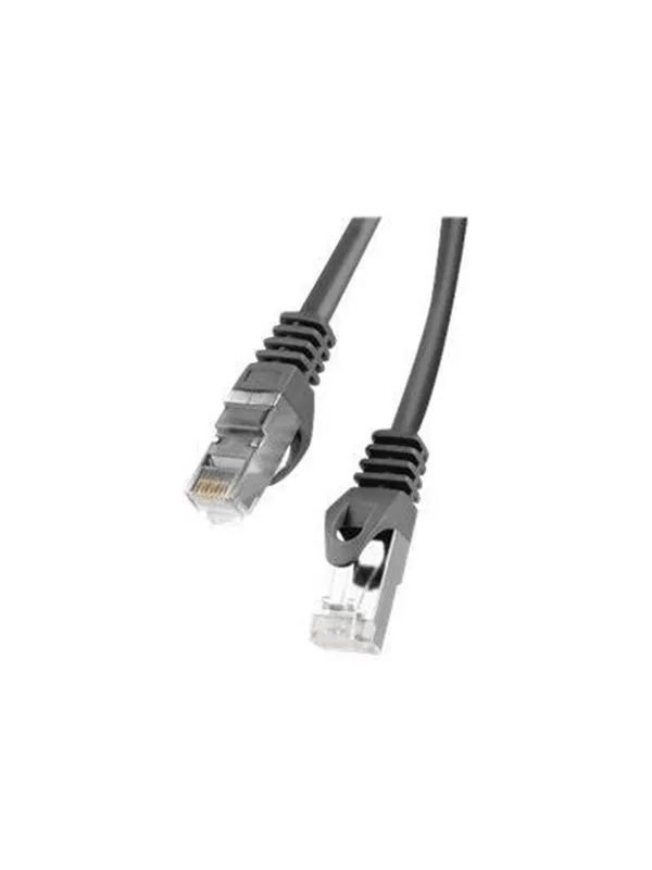 Lanberg patch cable - 1 m - black RAL 9004 - Svart - 1m