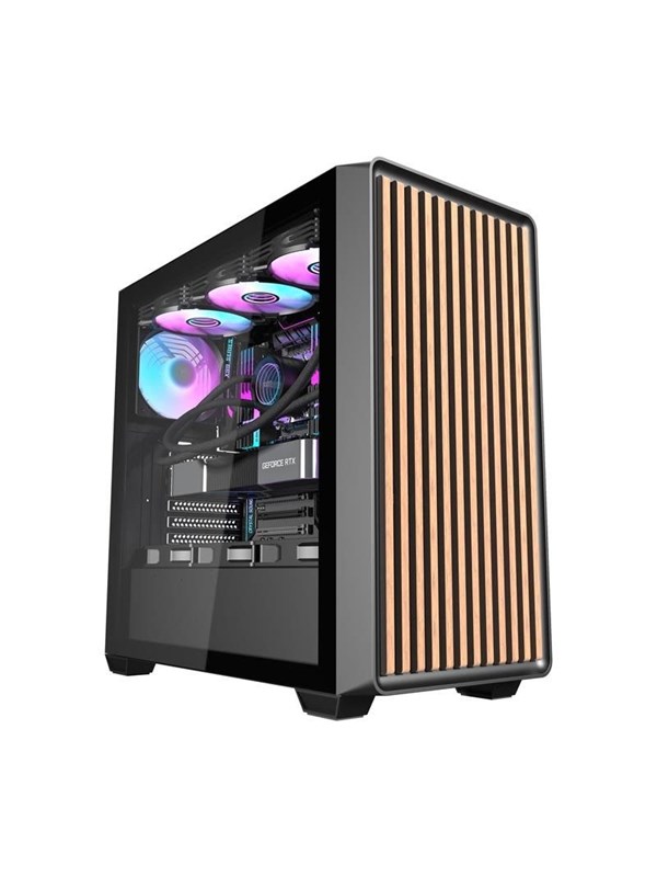 Darkflash DS900WD Computer Case + 4â¯Fans - Kabinett - Svart