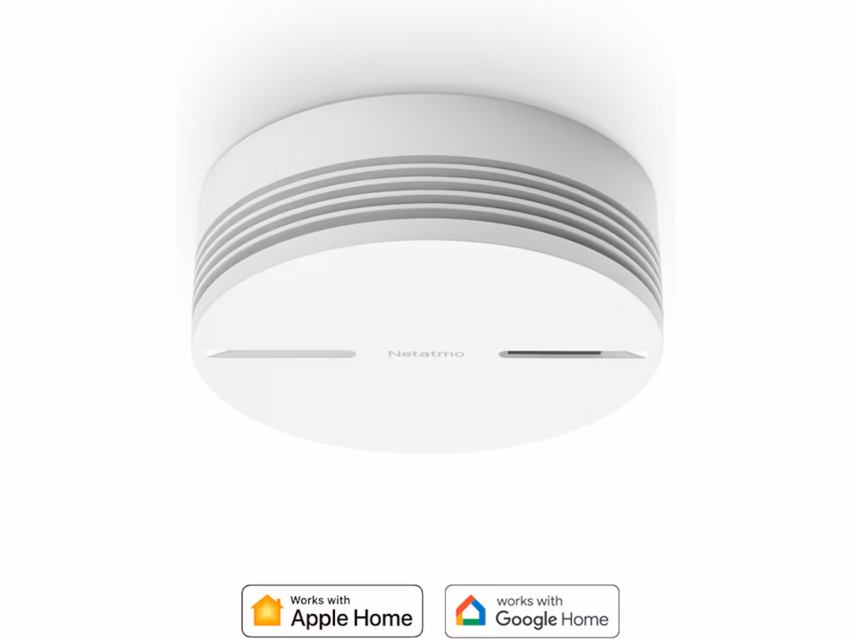 Netatmo Smart Røykvarsler (hvit)