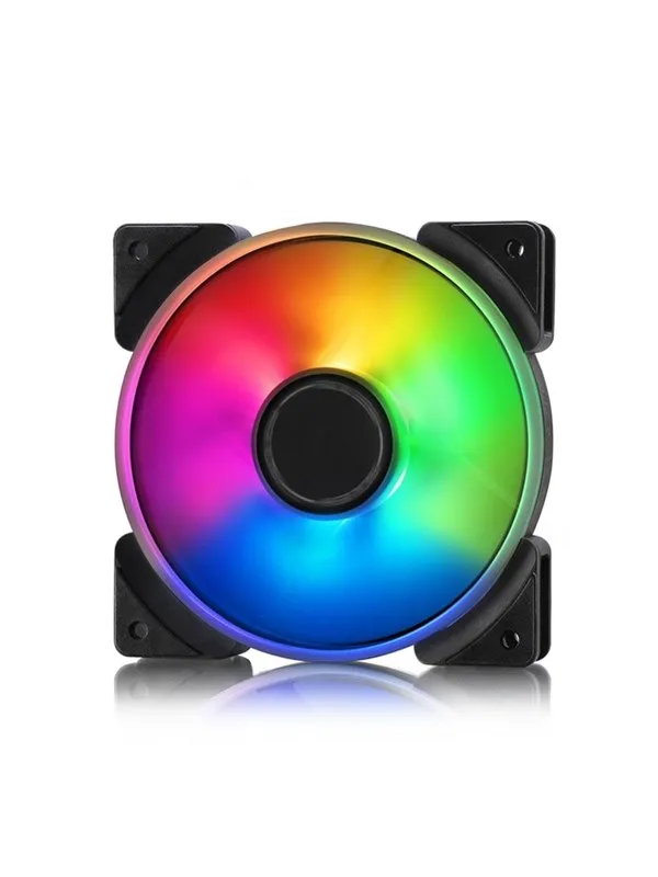 Fractal Design Prisma AL-12 ARGB PWM - Kabinettvifte - 120mm - Hvit - 33 dBA