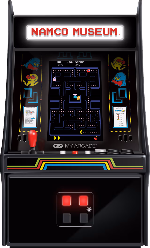 My Arcade MINI PLAYER 10" BANDAI NAMCO™ MUSEUM HITS (20 IN 1)