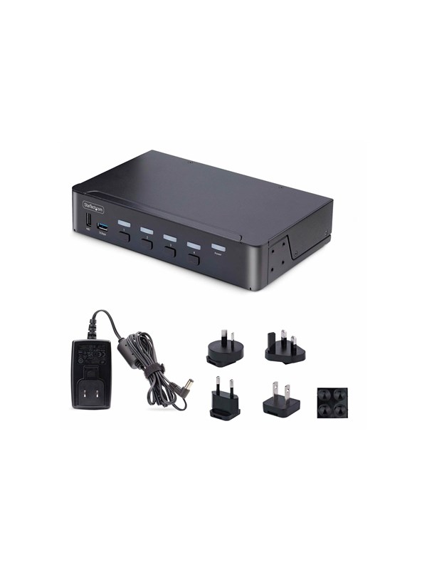 StarTech.com D86A2-4-PORT-8K-KVM