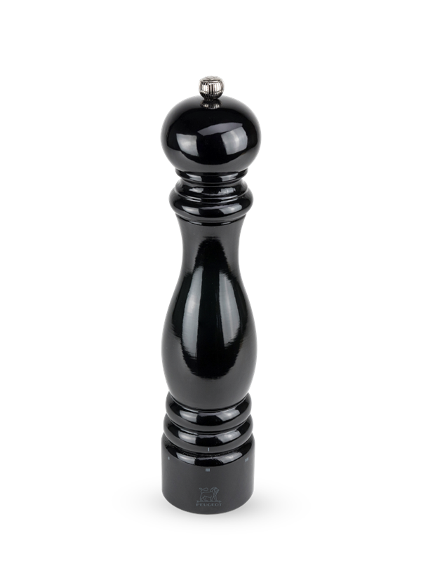 Peugeot Paris pepper grinder U'Select Wood black lacquered 30cm