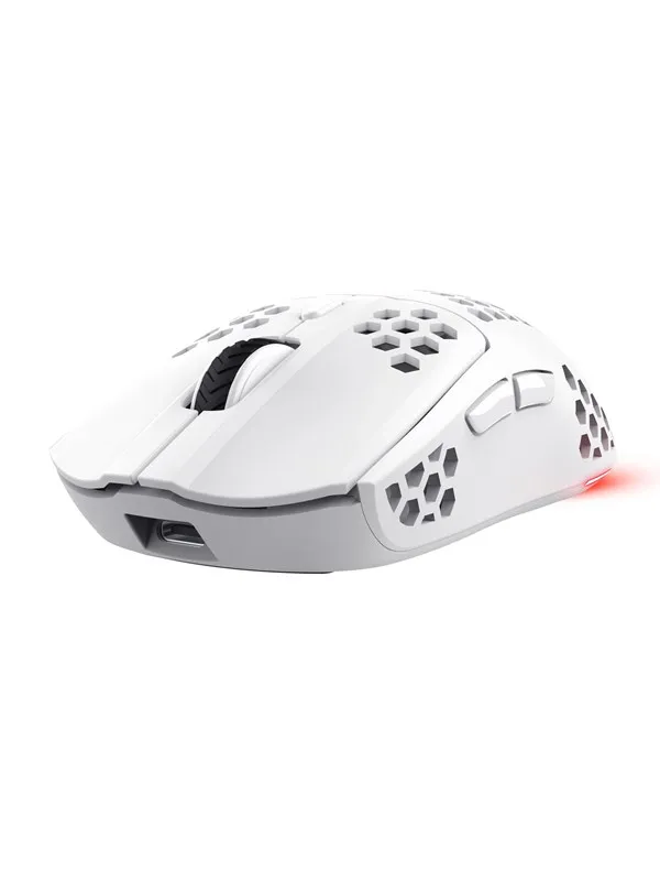 Trust GXT 929 Helox - Gaming mus - Optisk - 6 - Hvit