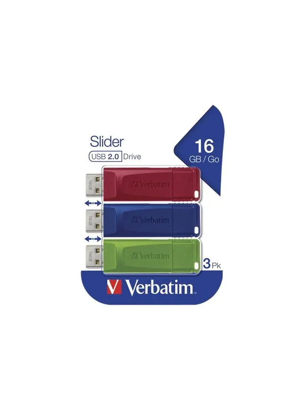 Verbatim Slider - 16GB - Minnepenn