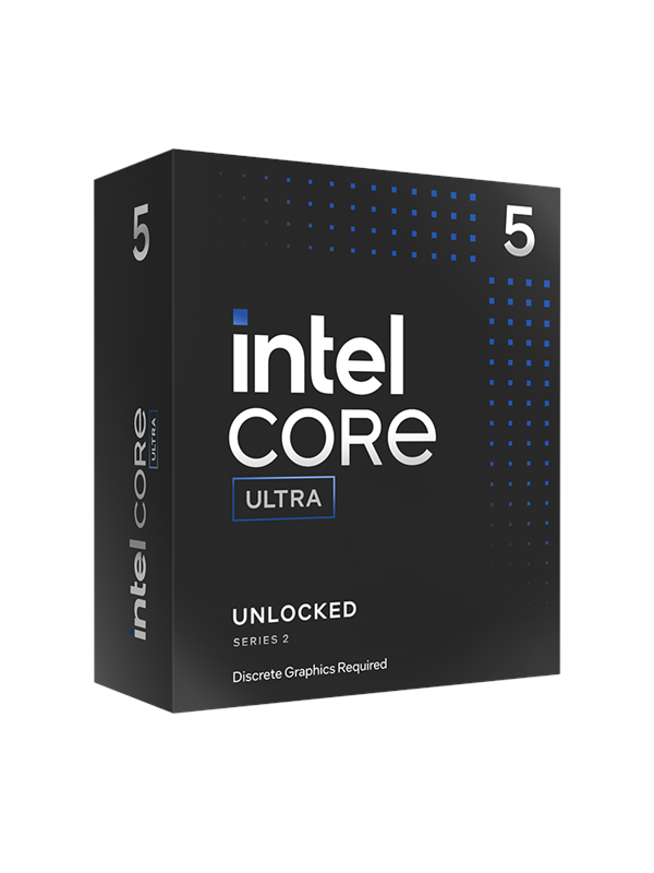Intel Core Ultra 5 245KF Arrow Lake-S Prosessor/CPU - 14 kjerner - 4.2 GHz - Intel LGA1851 - Intel Boxed (uten kjøler)