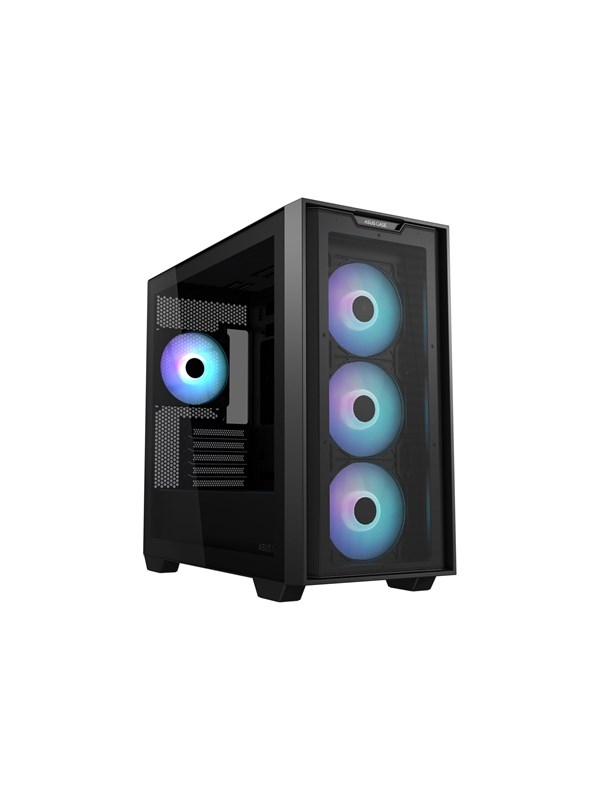 ASUS A21 PLUS - Kabinett - Miditower - Svart