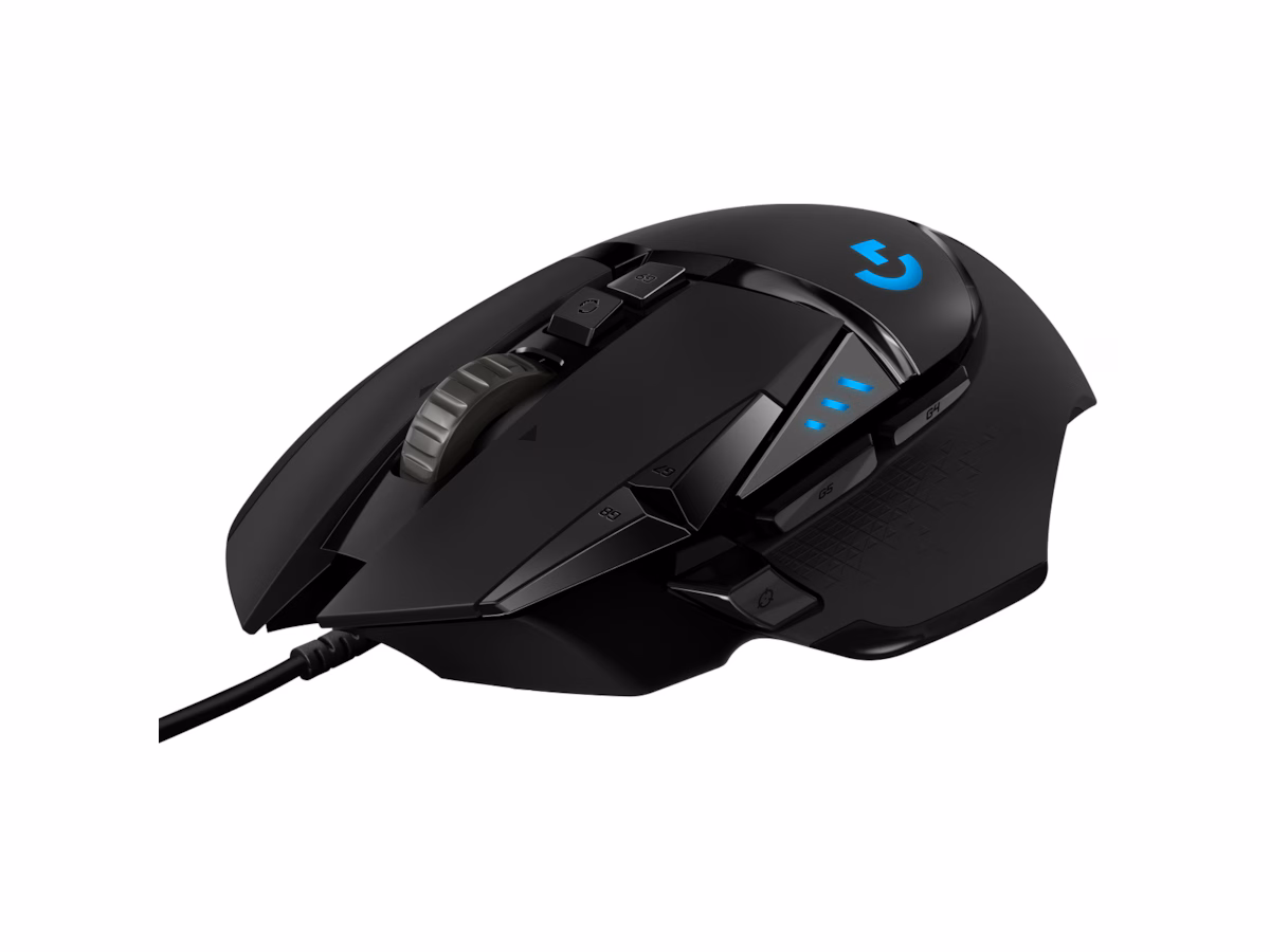 Logitech G502 HERO Gamingmus (sort)