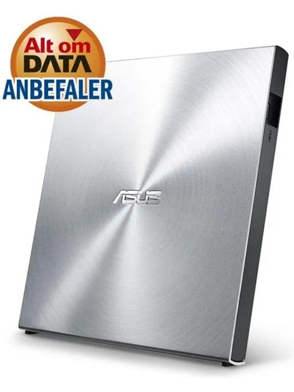 ASUS SDRW-08U5S-U - UltraDrive - DVD-RW (Brenner) - USB 2.0 - Sølv