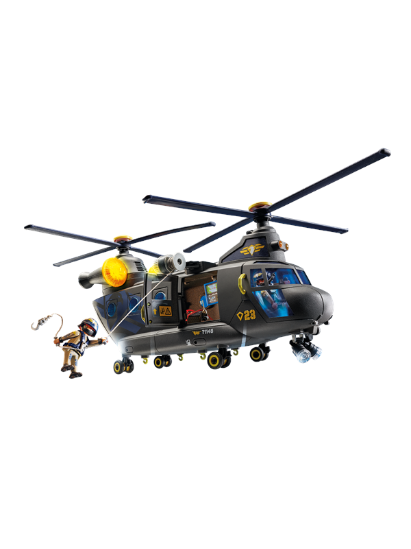 Playmobil City Action - Taktisk enhet redningsfly