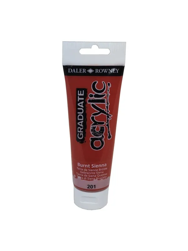 Daler-Rowney Graduate Acrylic 120 ml Burnt Sienna