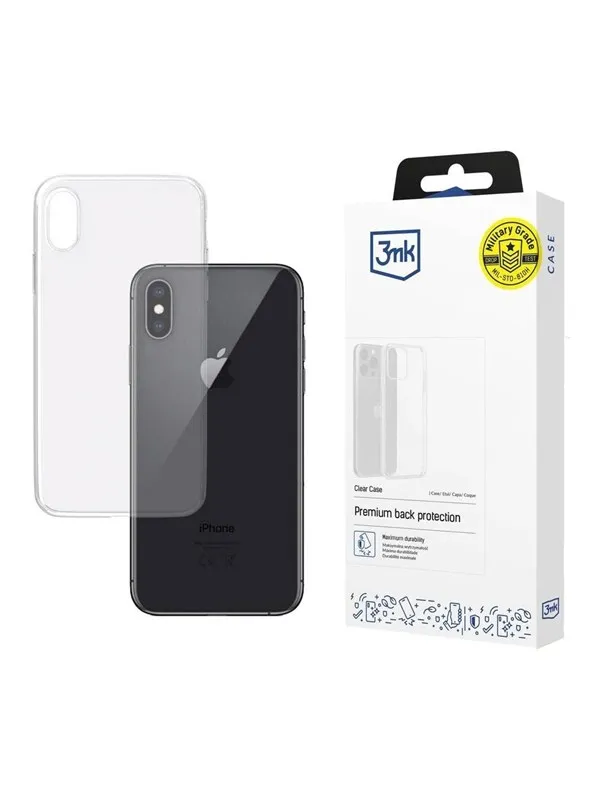 3mk Clear Case for iPhone X - Transparent