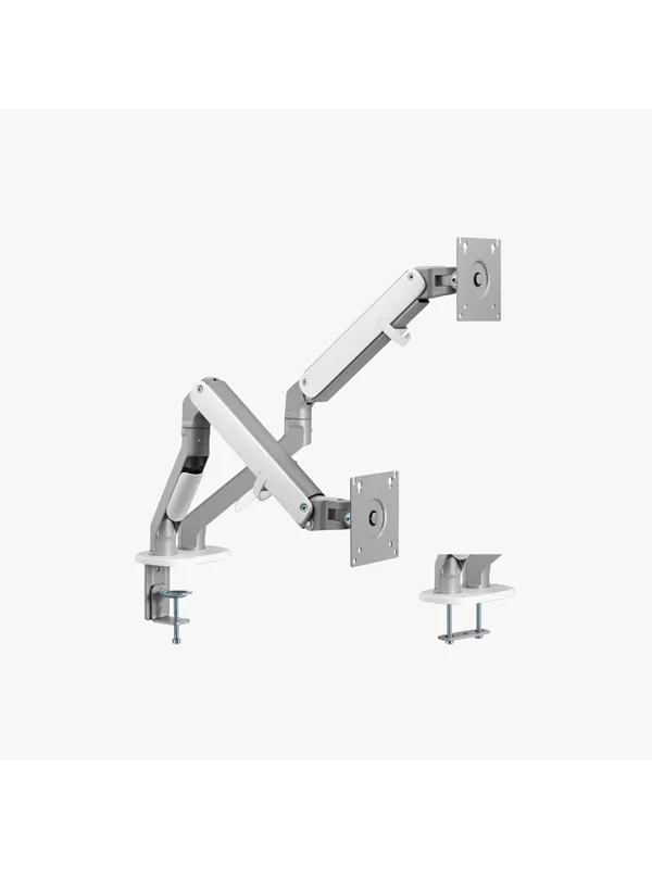 Alterzone  Arm Chroma Duo Monitorarm, Hvit